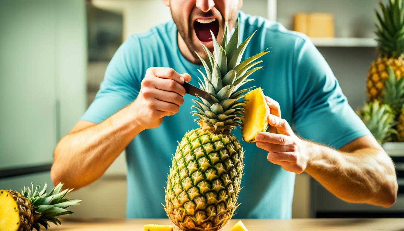 can you eat the core of a pineapple