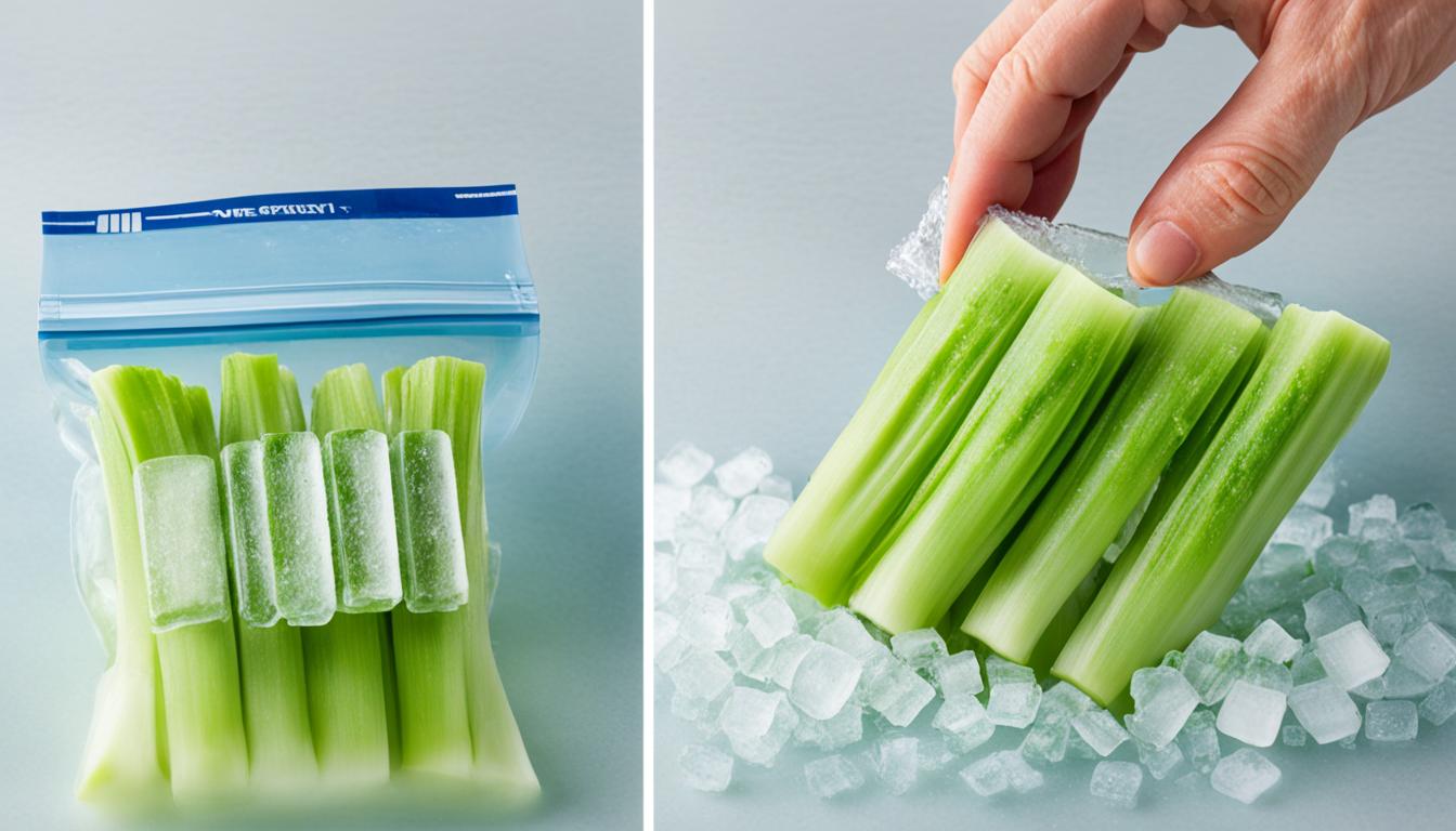 can you freeze celery