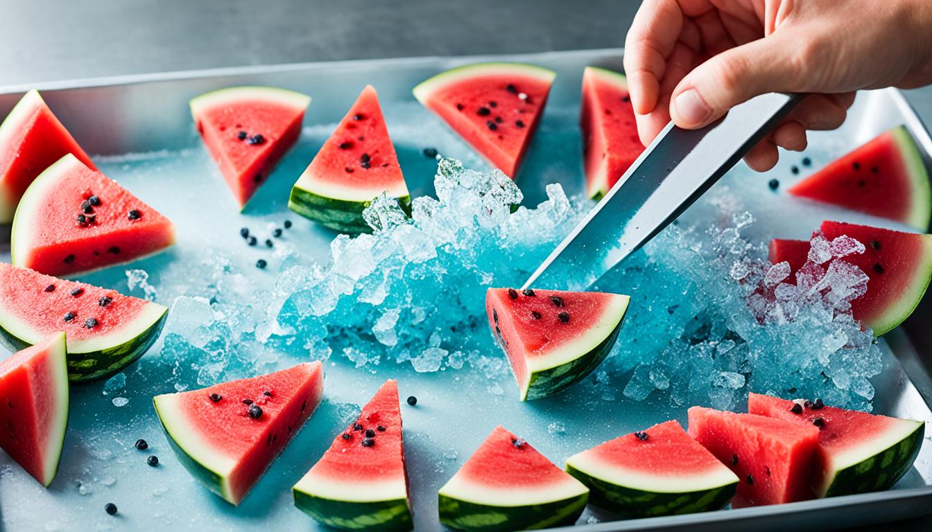 can you freeze watermelon