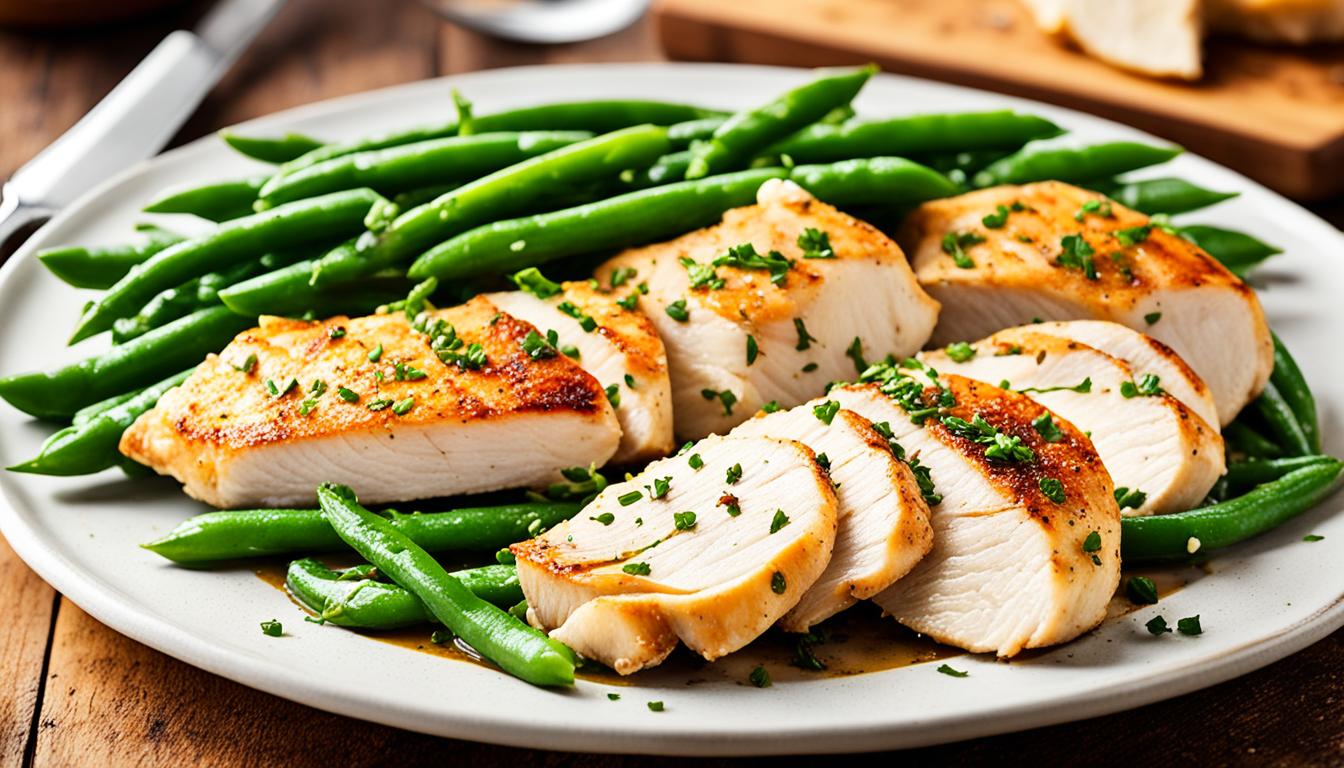 chicken and green beans