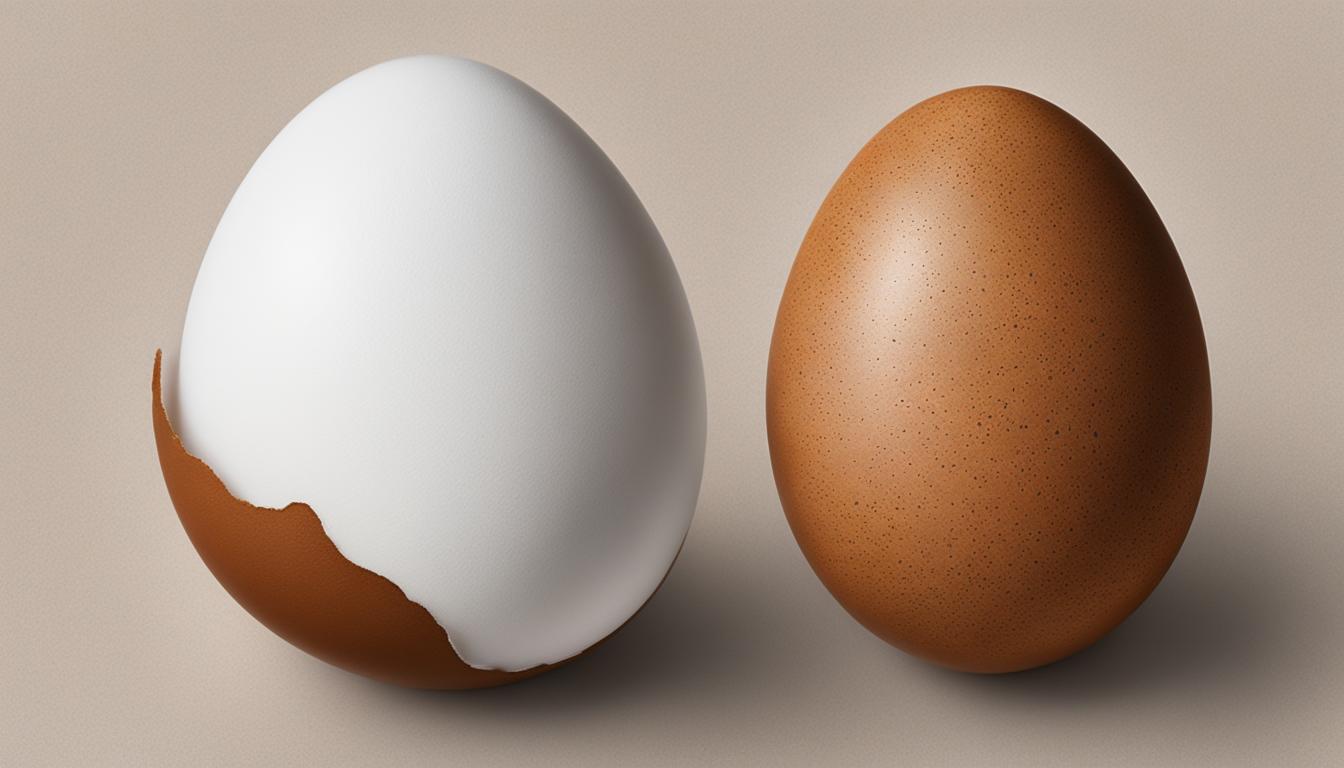 difference between brown and white eggs