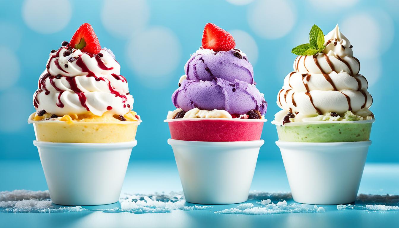 frozen yogurt vs ice cream