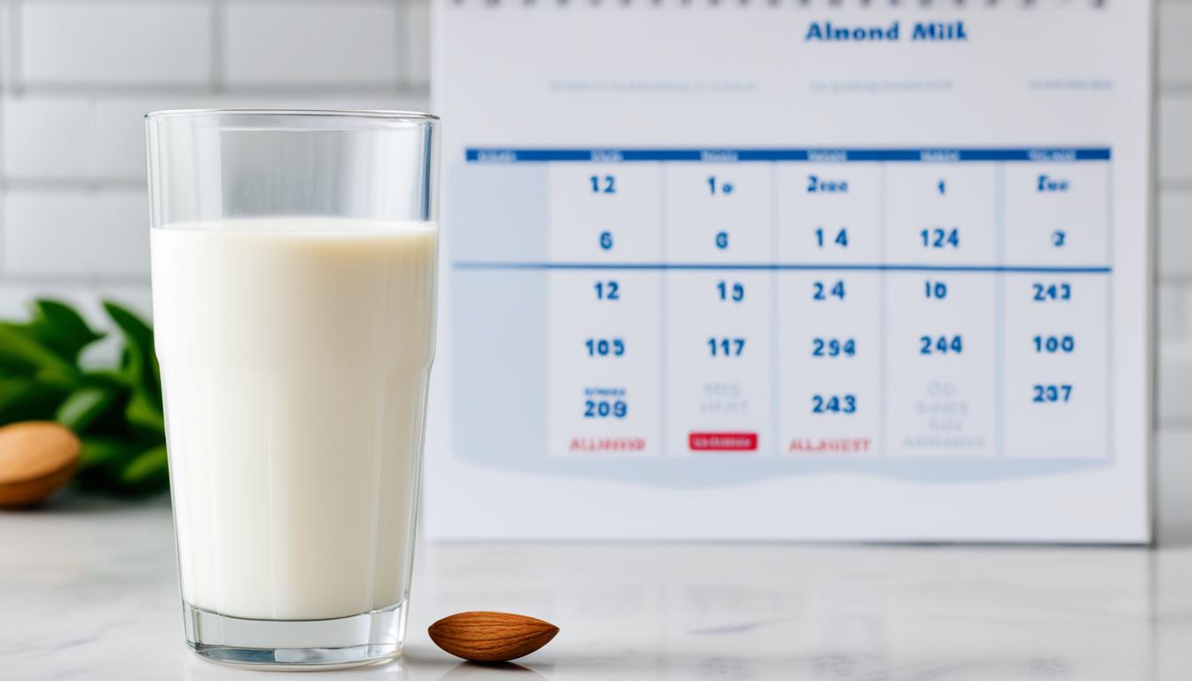 how long is almond milk good for