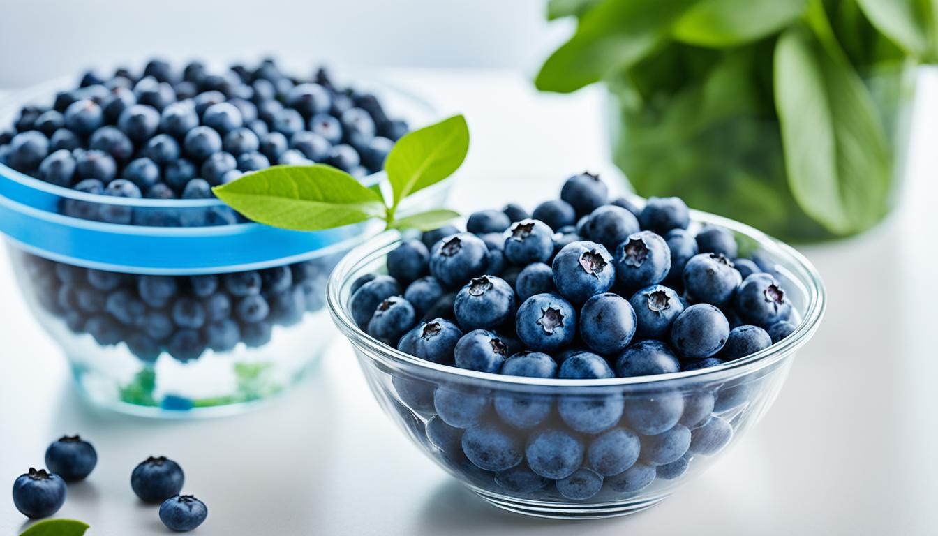 how to store blueberries