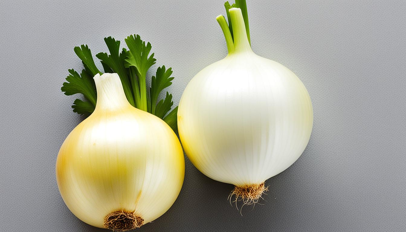 white vs yellow onion